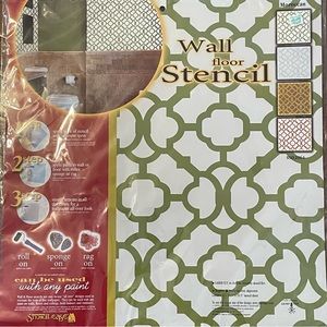 STENCIL EASE Wall or Floor Lattice Stencil